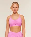 Ruched Sports Bra