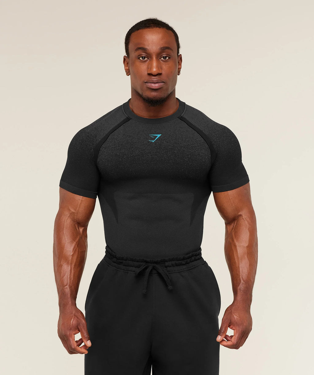 Short sleeve compression shirt